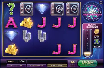 Wer wird Millionär? Slots - Screenshot
